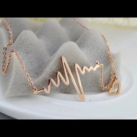 Jewelry - EKG necklace
